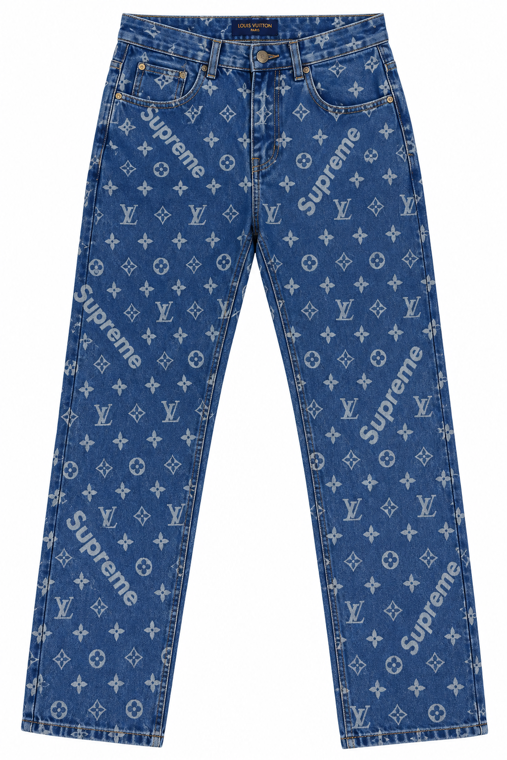 Supreme/ LV Jeans