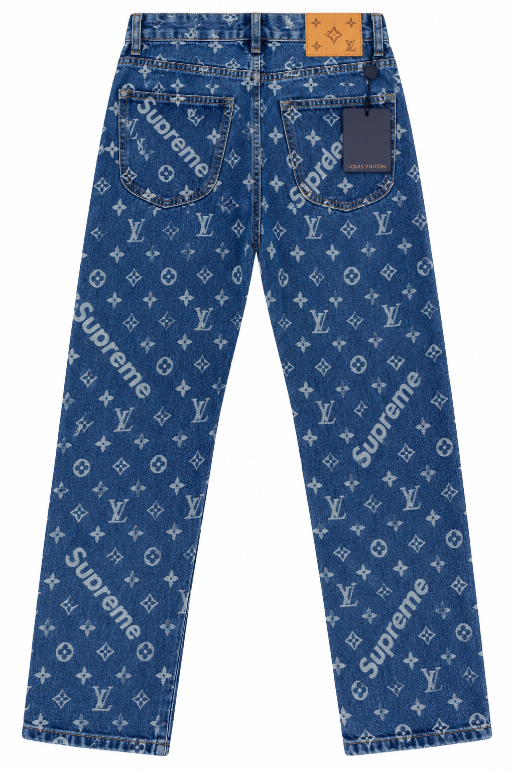 Supreme/ LV Jeans