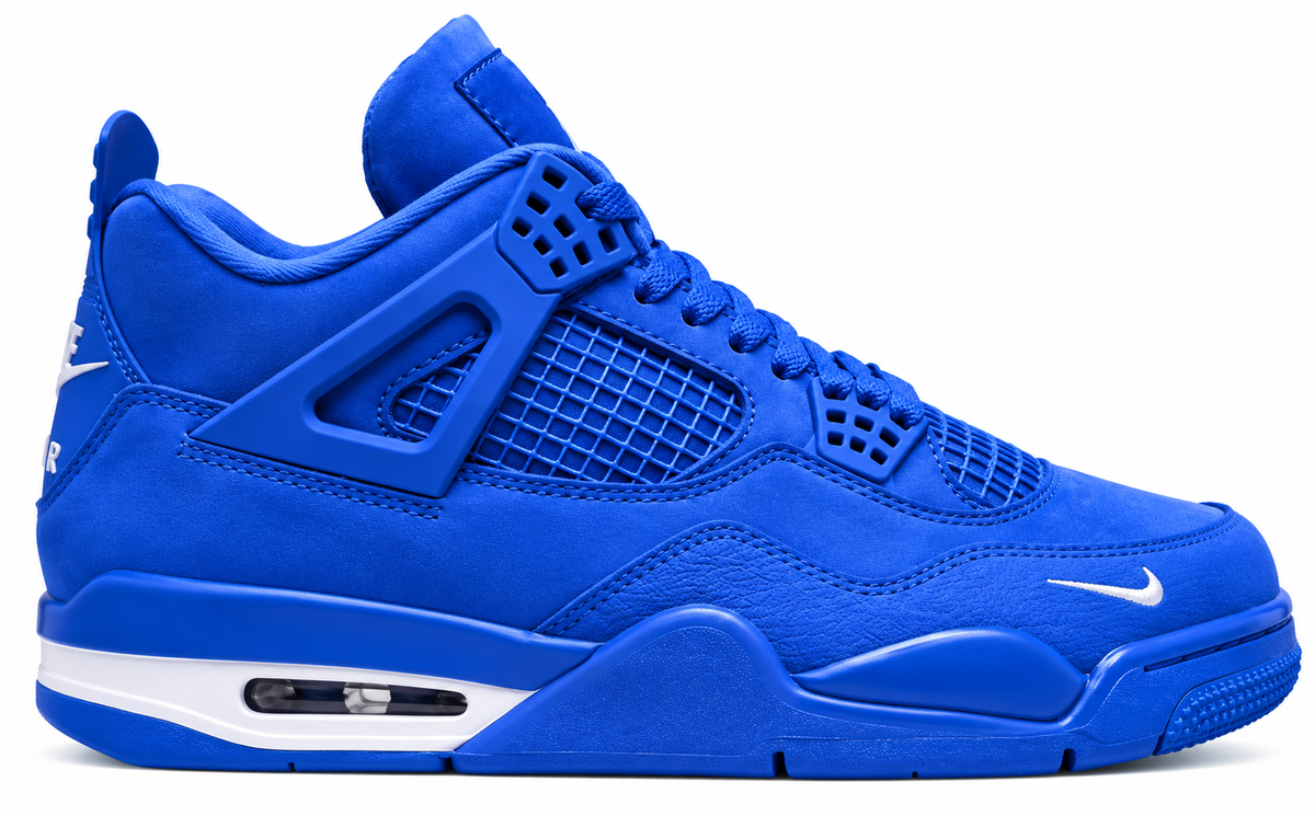 Nigel Sylvester x Air Jordan 4 Retro Blue SP 'Brick By Brick'