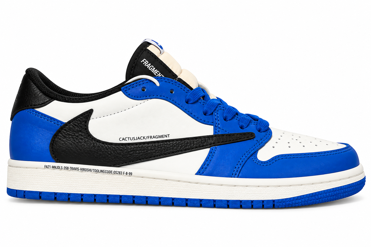 Air Jordan 1 Retro Low x Fragment Design x Travis Scott