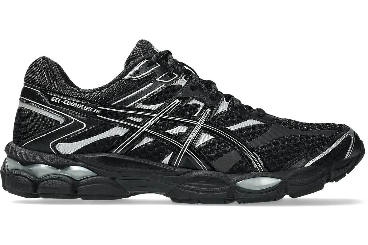 ASICS Gel Cumulus 16 Black Pure Silver